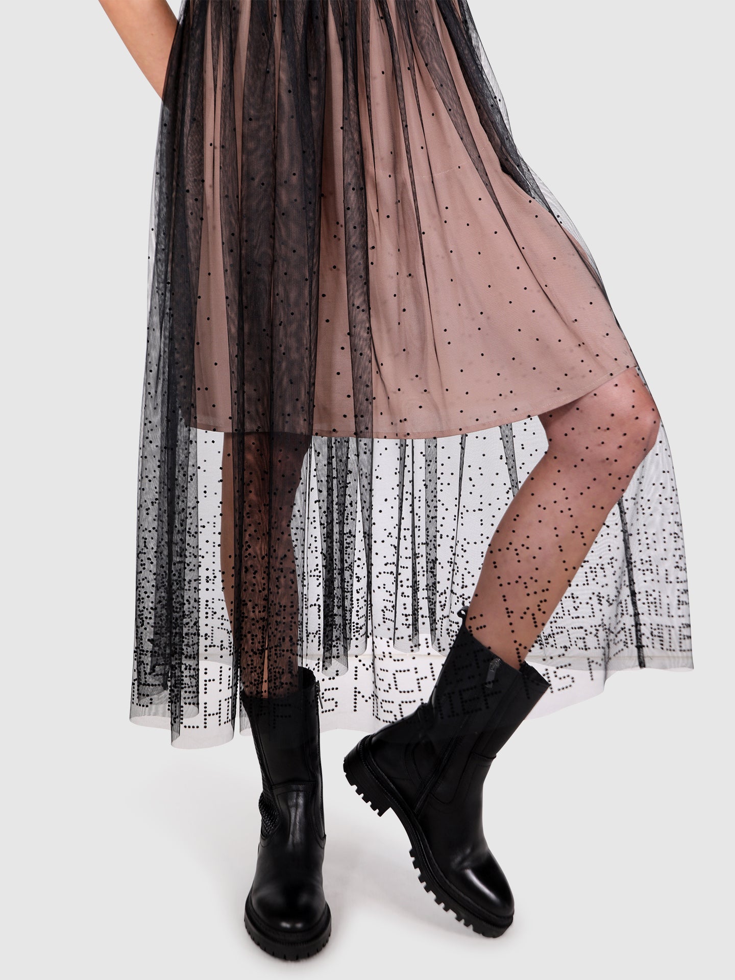 Malene Birger Black Tulle Skirt