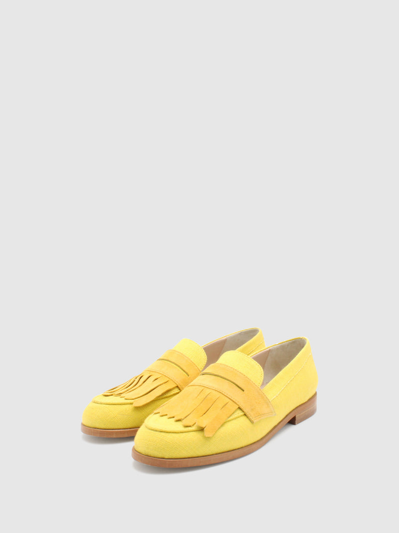 JJ Heitor Classic Loafers Agave Yellow