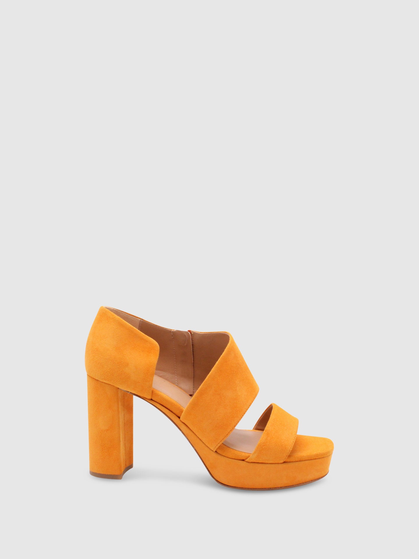 JJ Heitor Heel Sandals Impact Orange