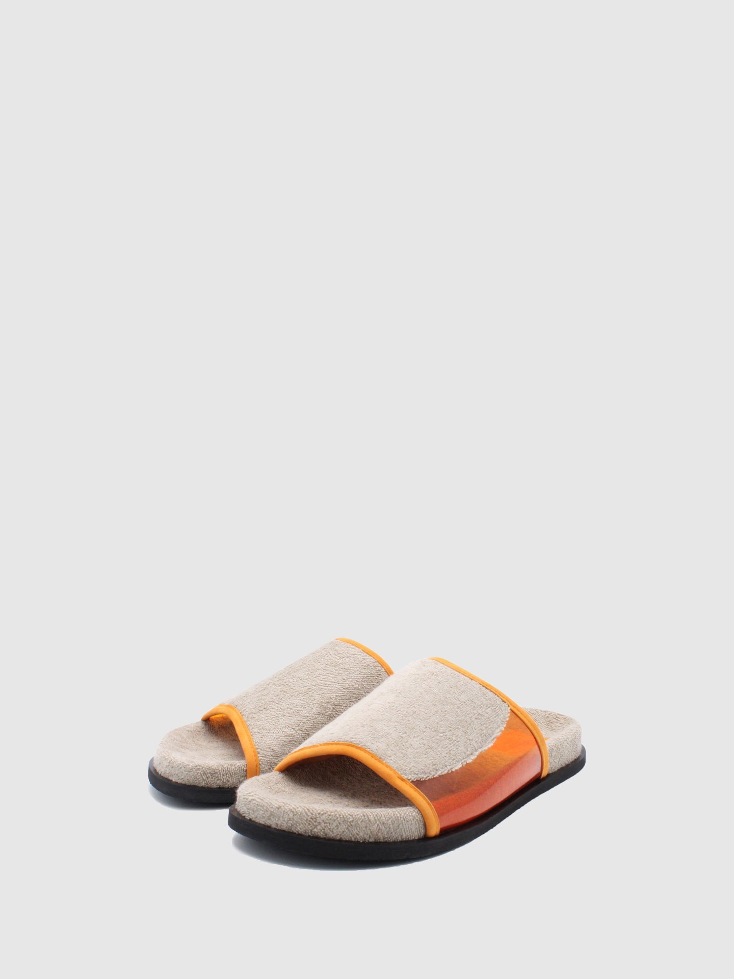 JJ Heitor Open Slippers Irish Kiss Beige/Orange