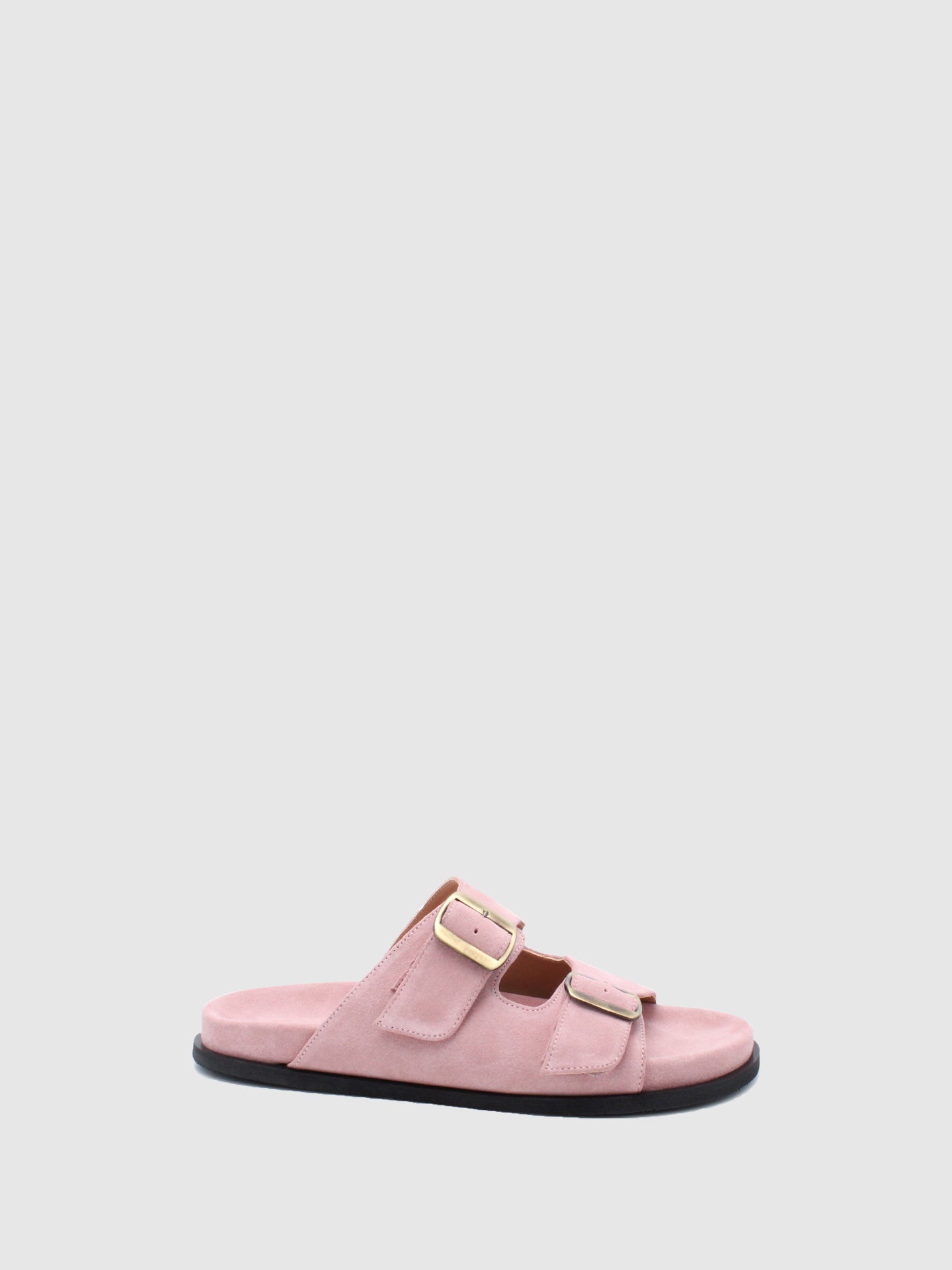 JJ Heitor Buckle Mules Impact Pink