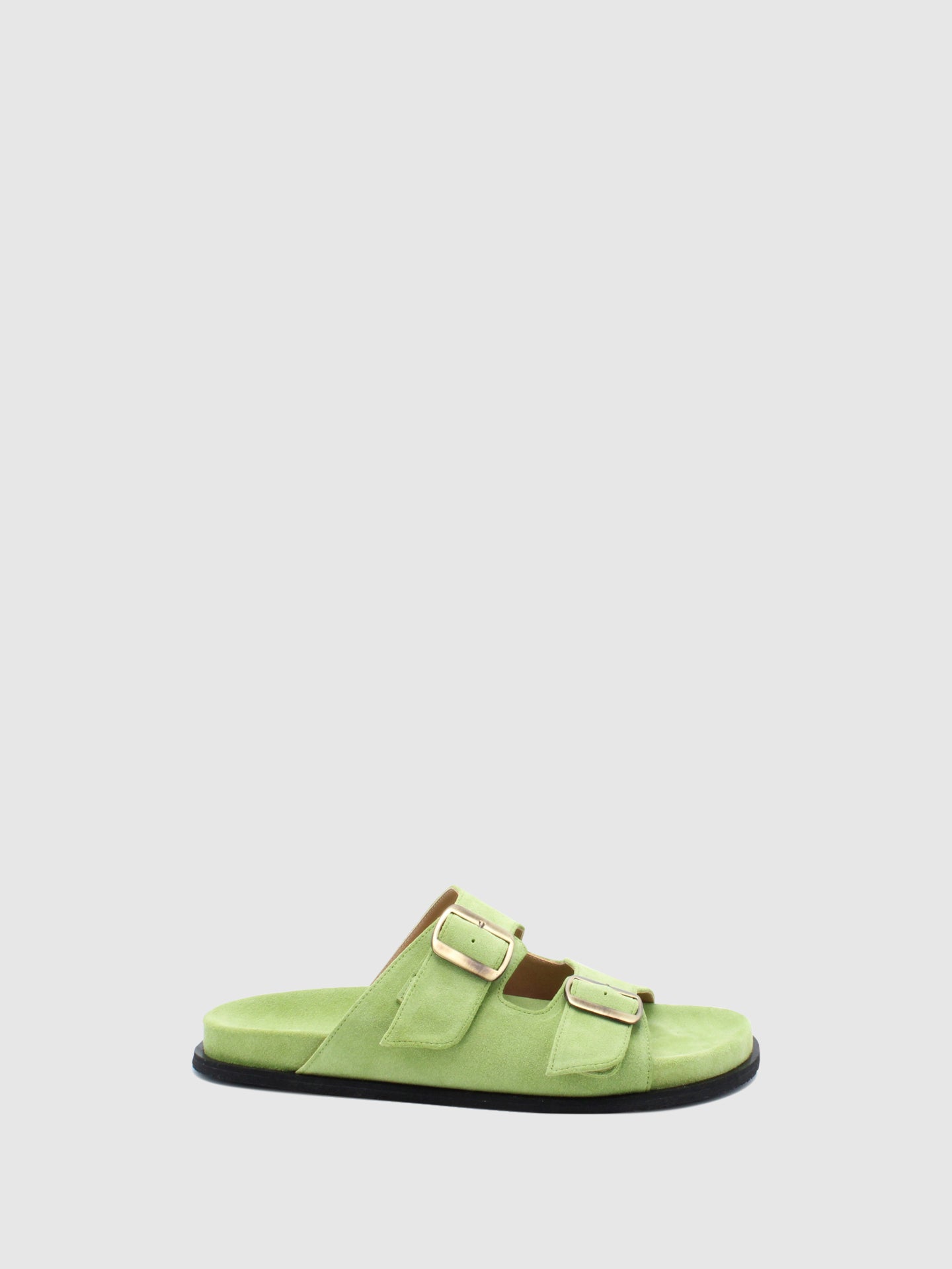JJ Heitor Buckle Mules Impact Menthe