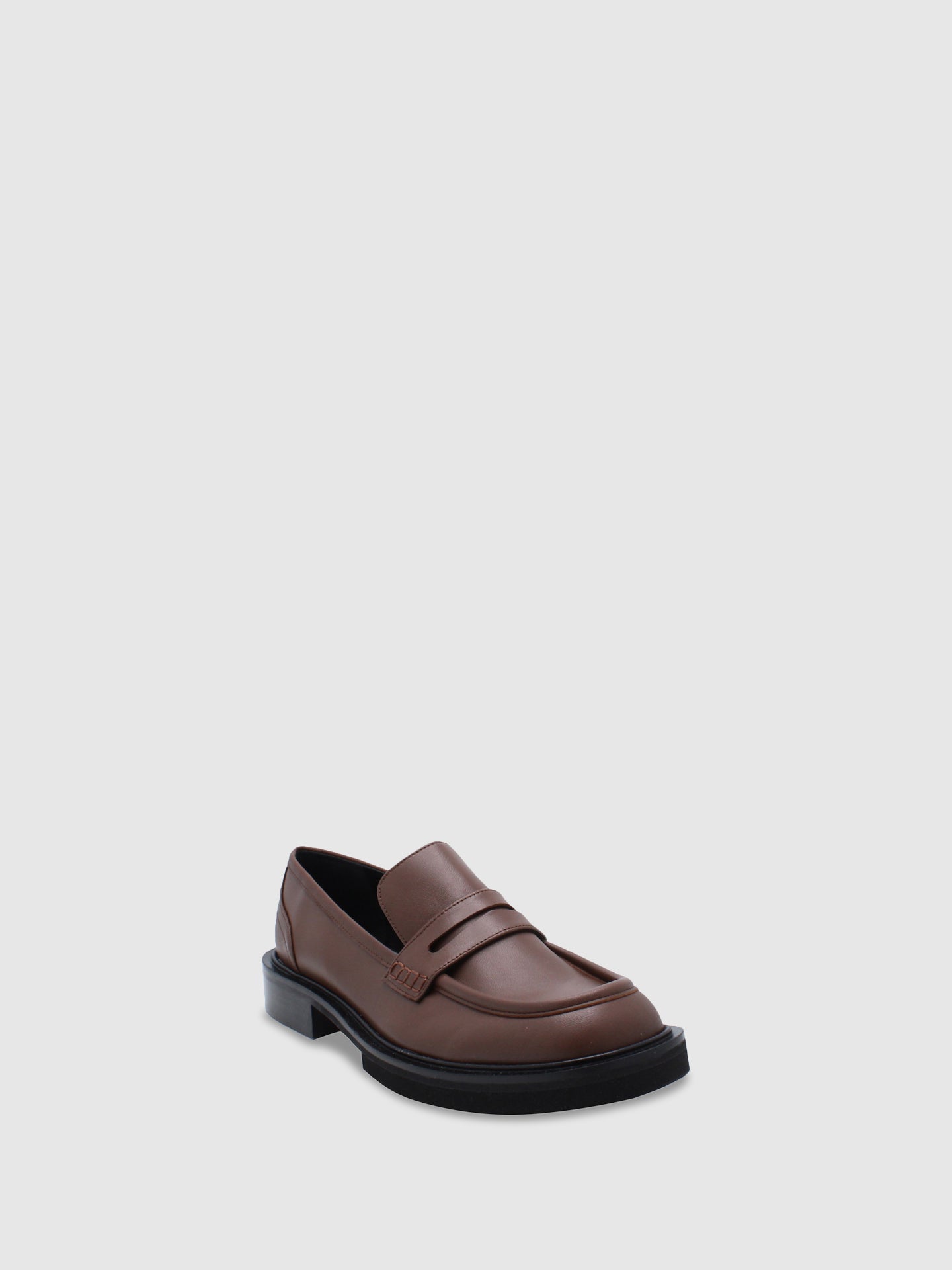 JJ Heitor Brown Oxford Loafers