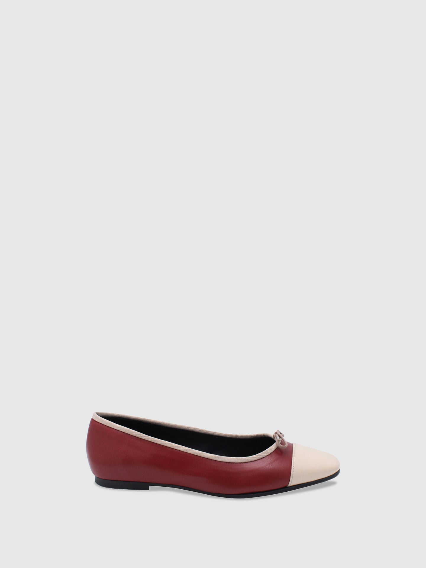 JJ Heitor Red Bow Ballerinas