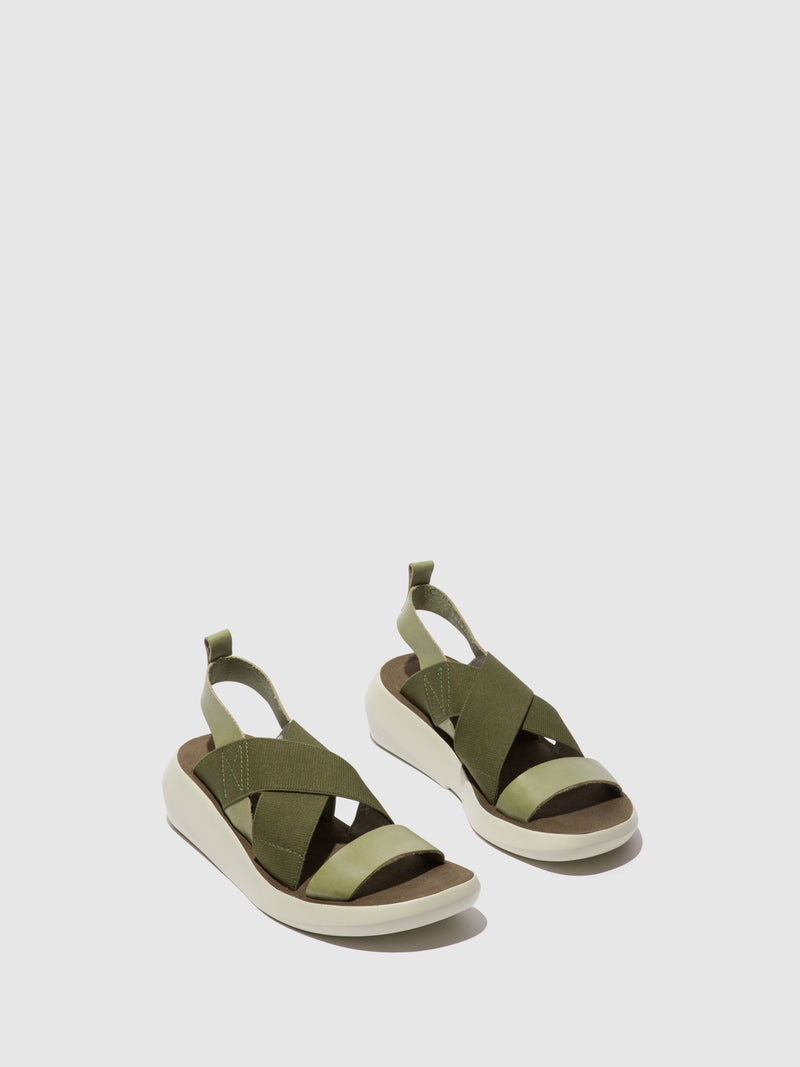 Fly London Crossover Sandals BAJI848FLY SMOG