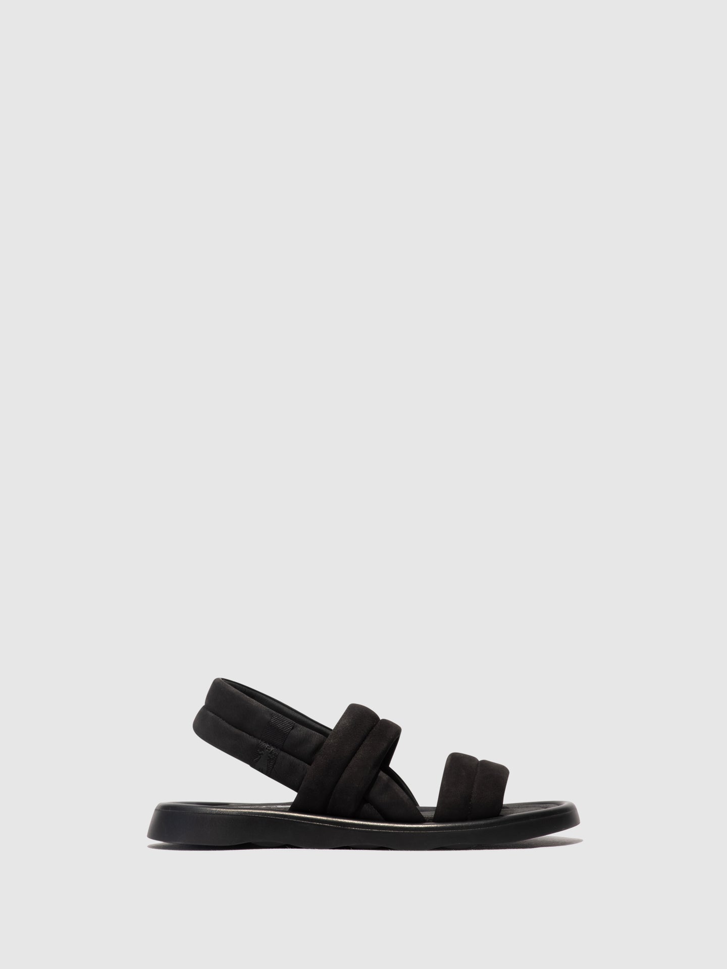 Fly London Sling-Back Sandals TOFY941FLY BLACK