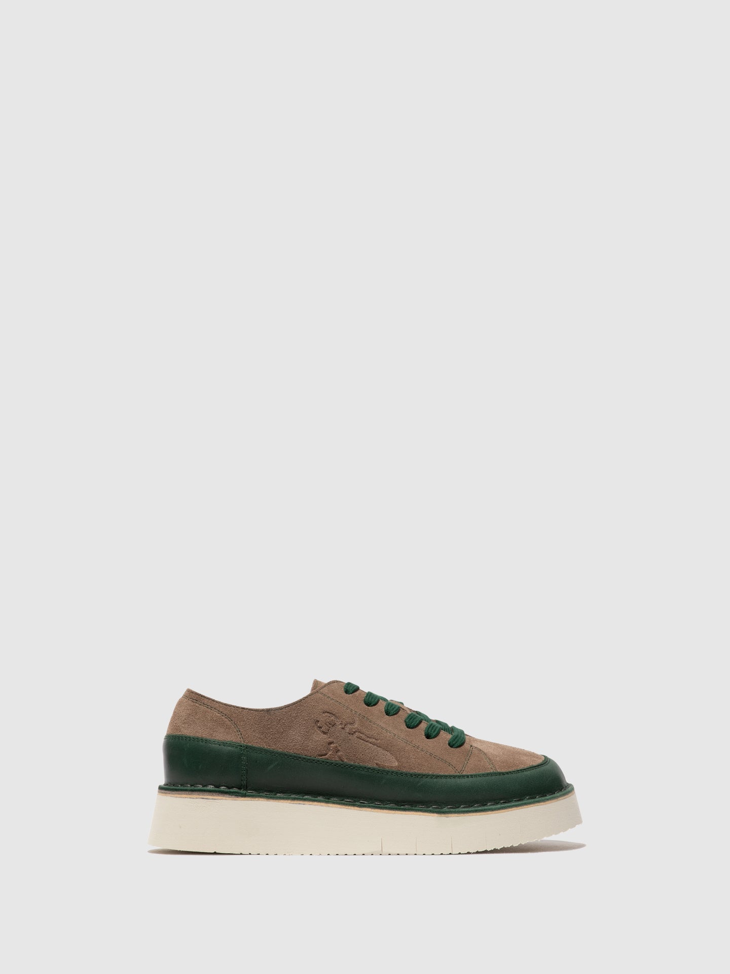 Fly London Lace-up Trainers CUDA099FLY PETROL/STONE