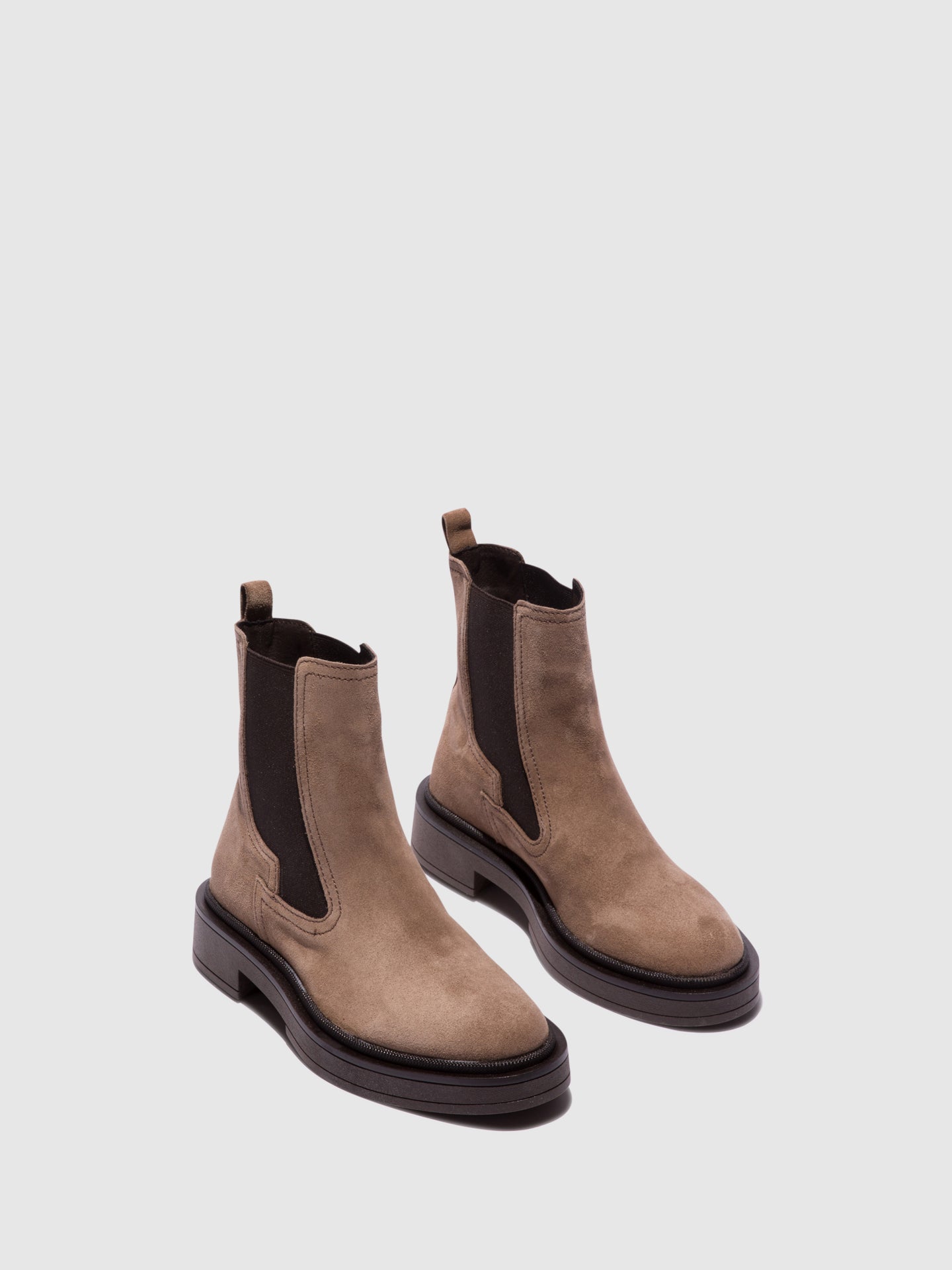 Foreva Taupe Chelsea Ankle Boots