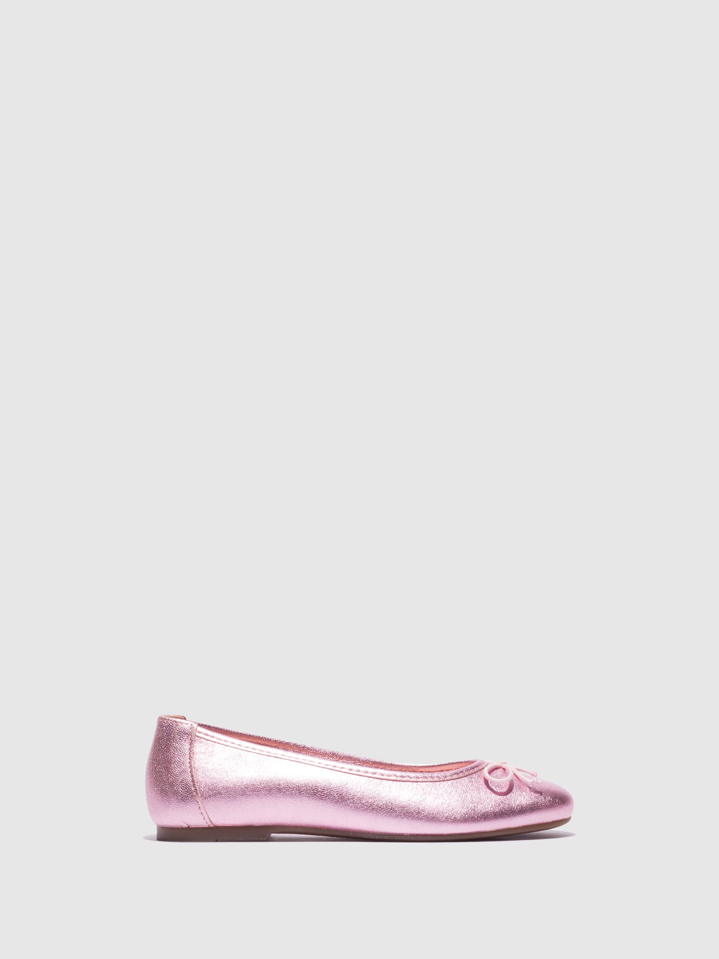 Foreva Pink Round Toe Ballerinas