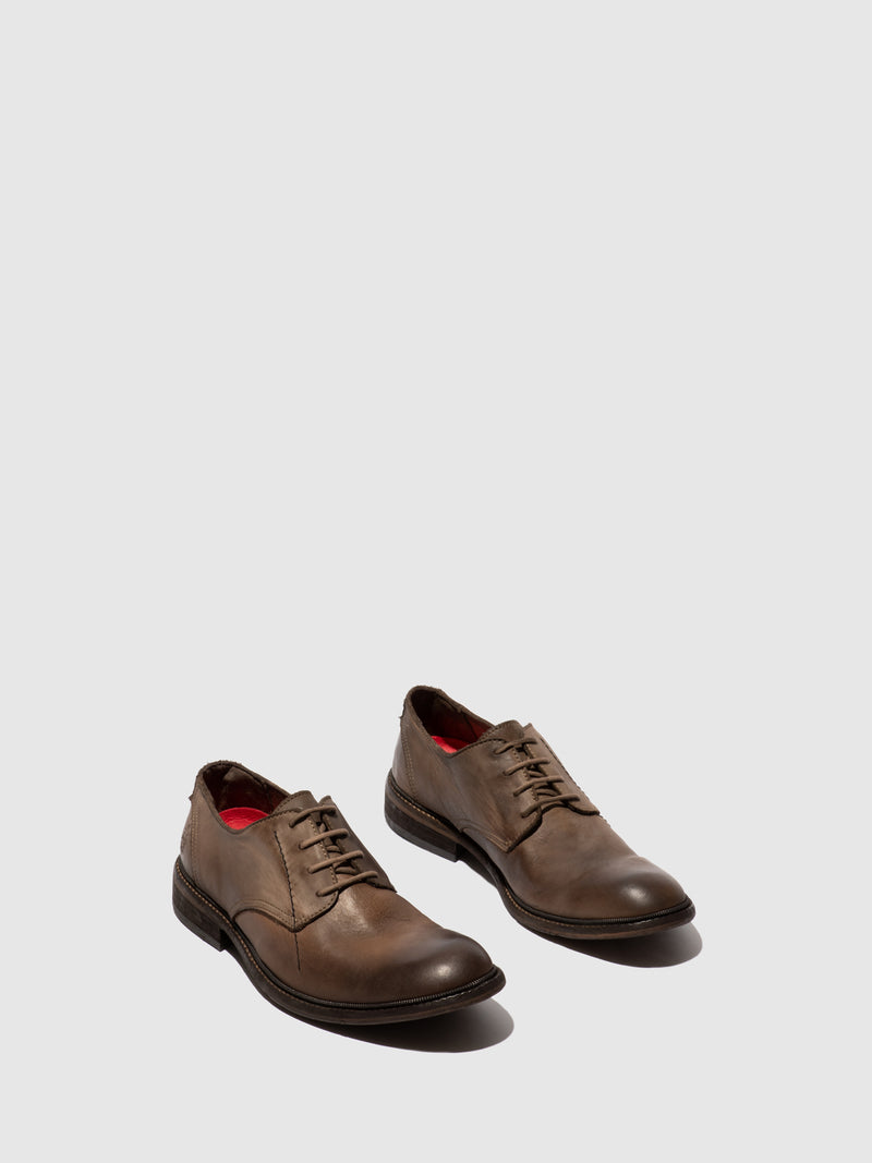 Fly London Derby Shoes HOCO817FLY COFFEE