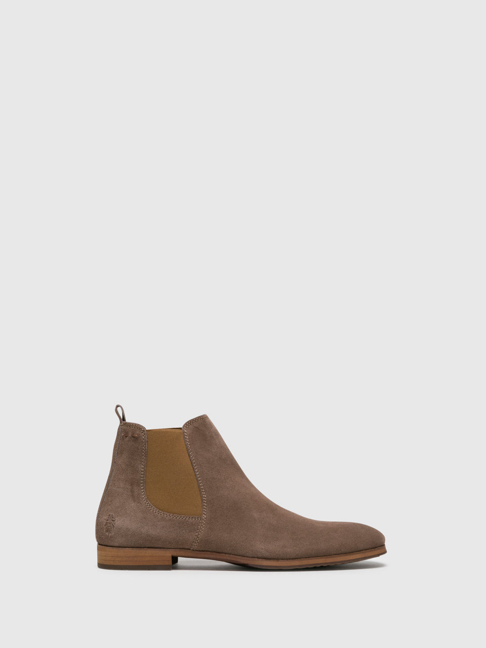 Fly London Tan Chelsea Ankle Boots