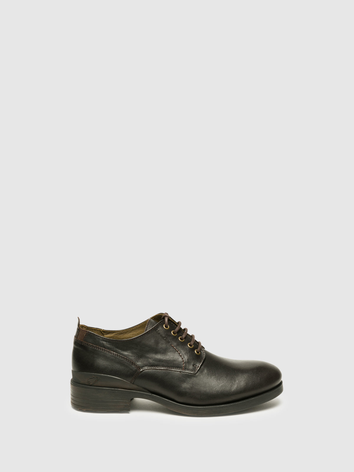 Fly London Brown Derby Shoes