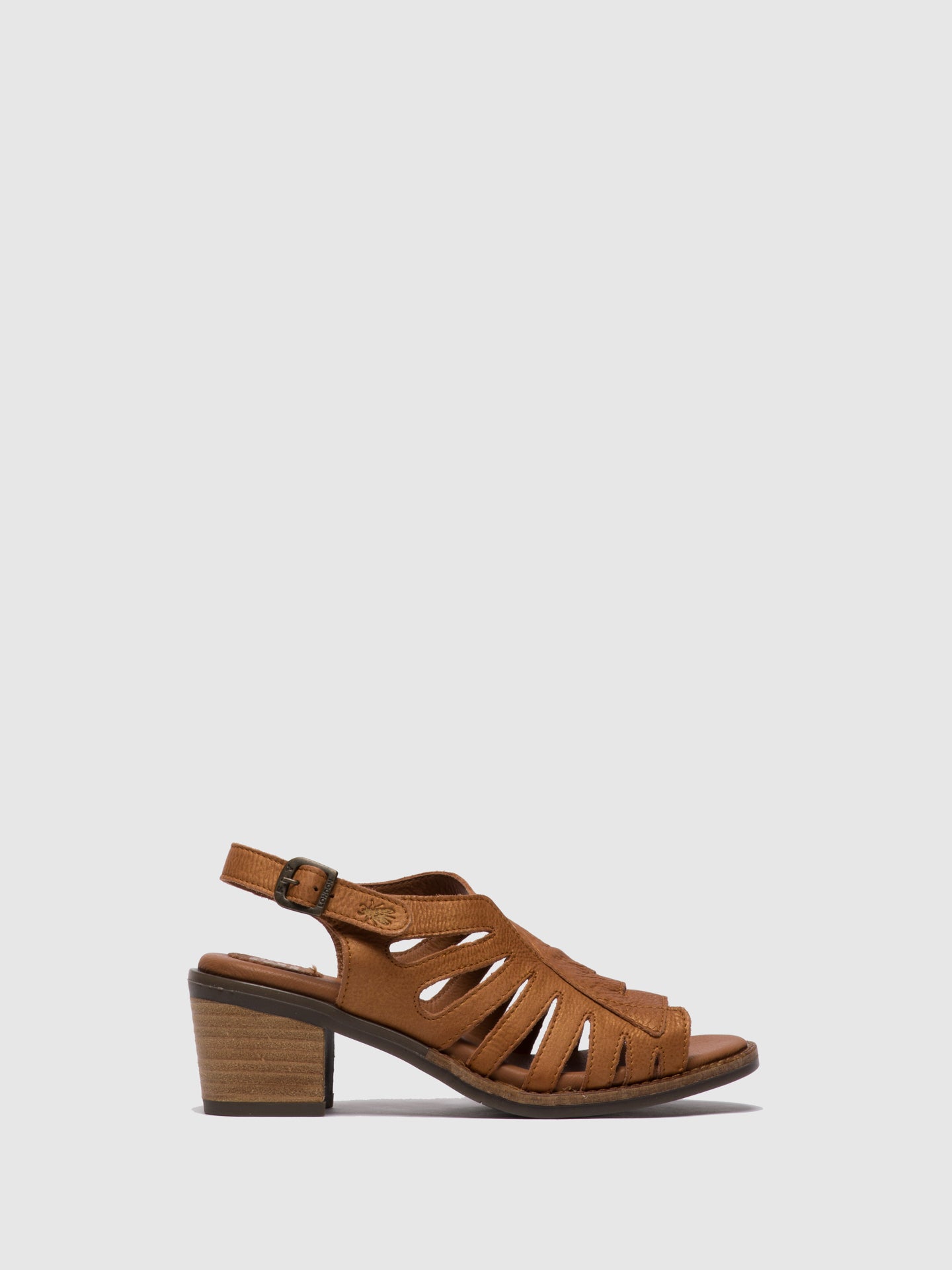 Fly London Open Toe Sandals ZENA586FLY Brown