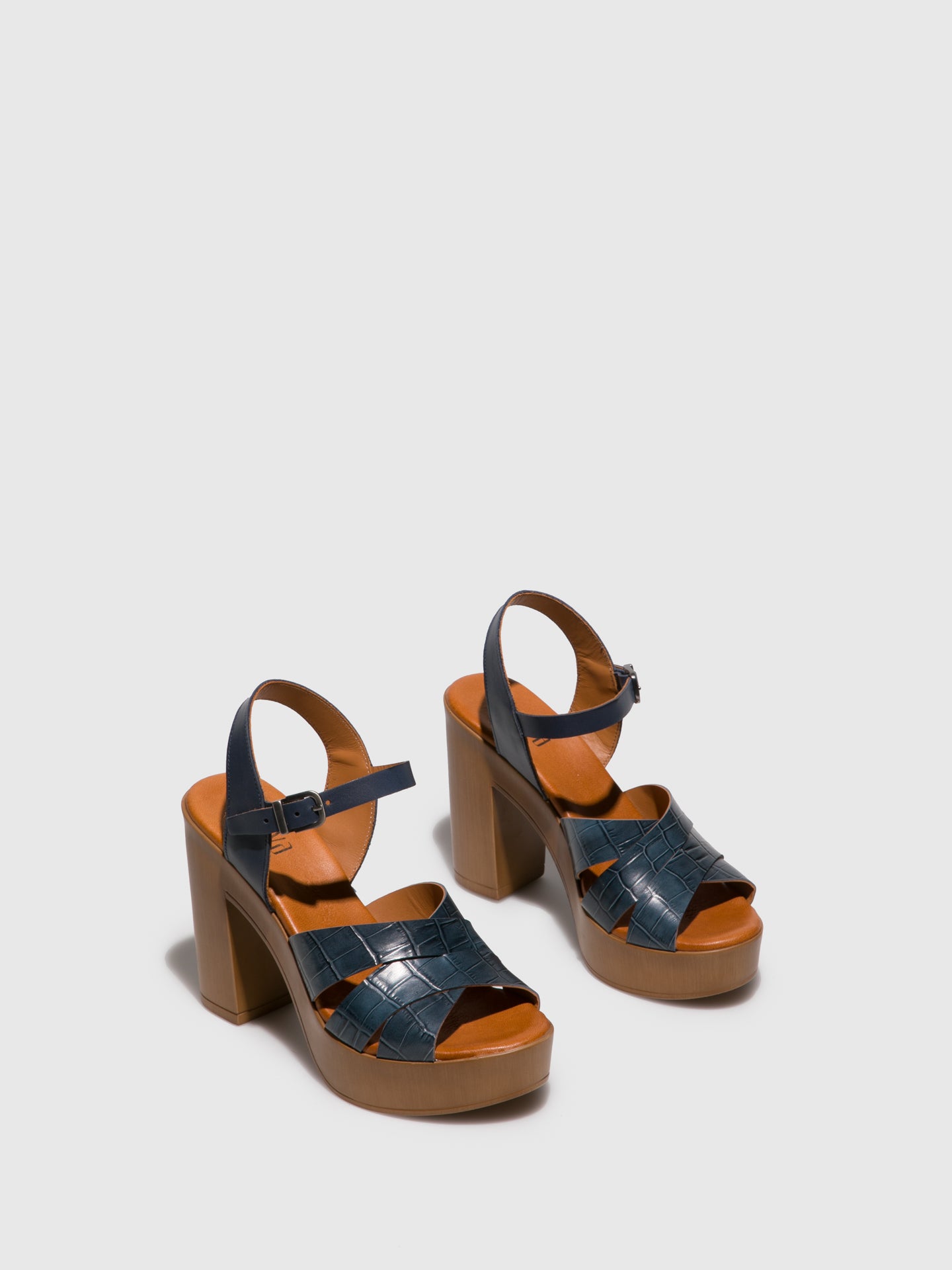 Foreva Navy Heel Sandals