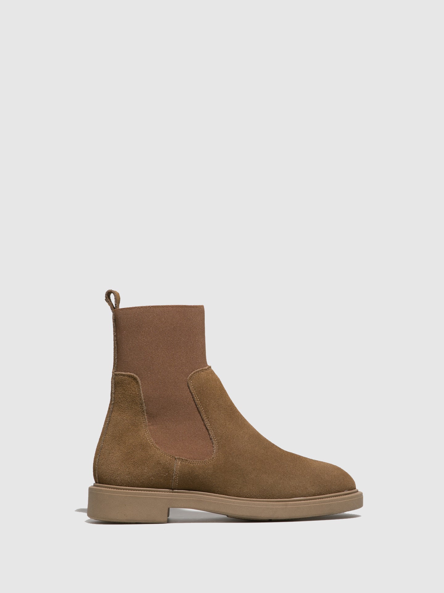 Foreva Taupe Chelsea Ankle Boots