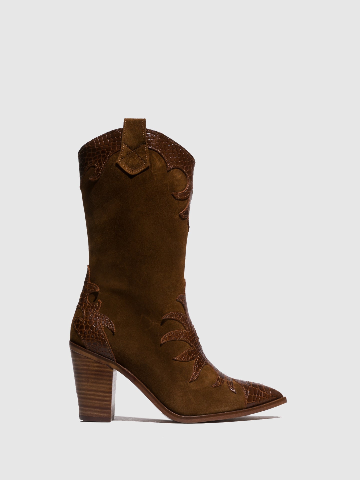 Foreva Brown Pointed Toe Boots
