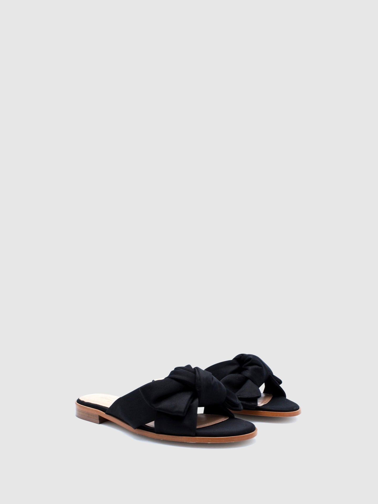 JJ Heitor Bow Sandals A01L1 Black