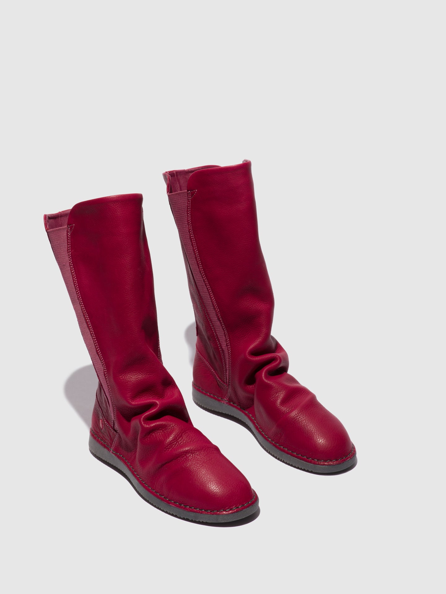 Softinos Crimson Knee-High Boots