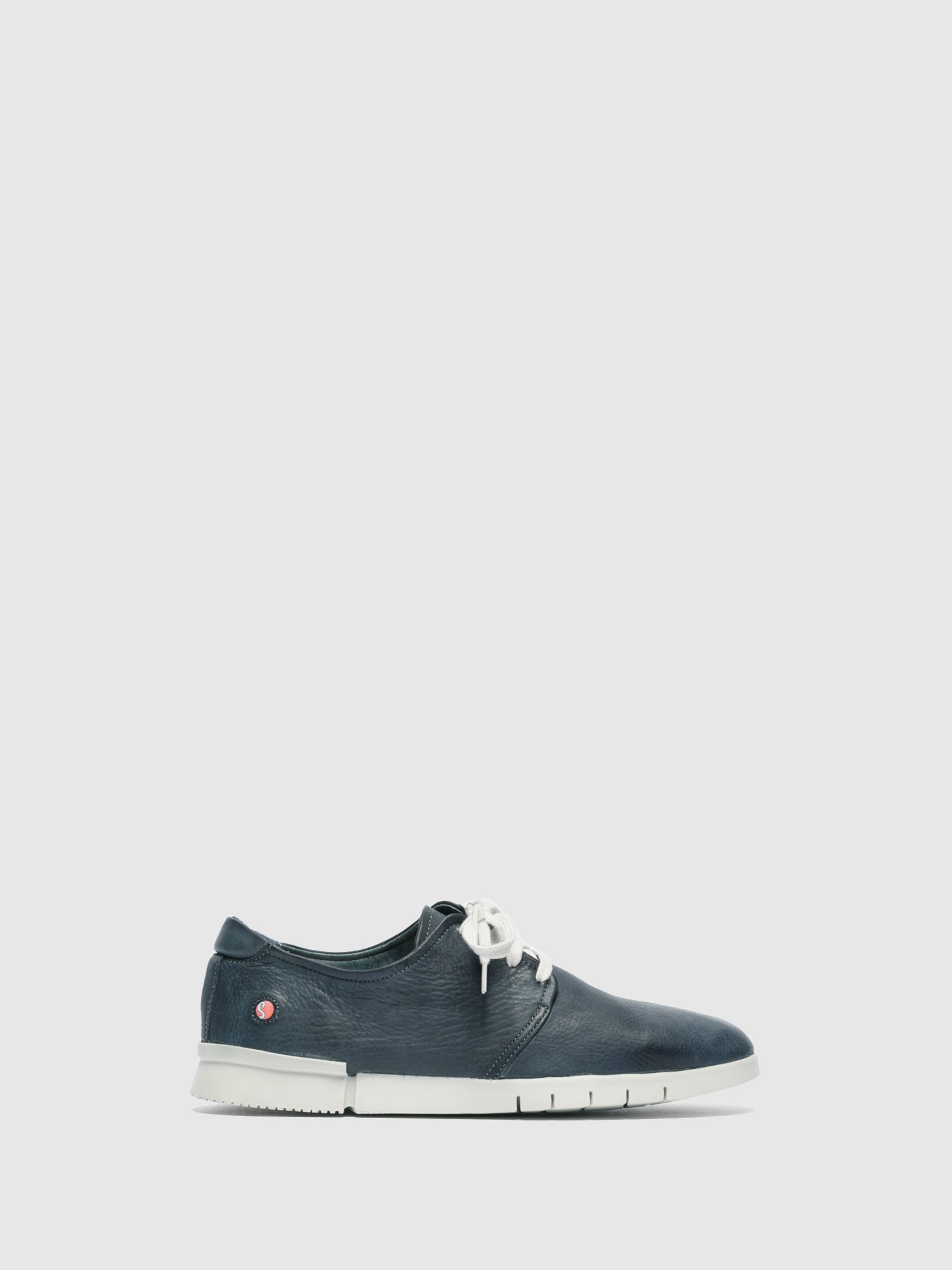 Softinos Navy Lace-up Trainers
