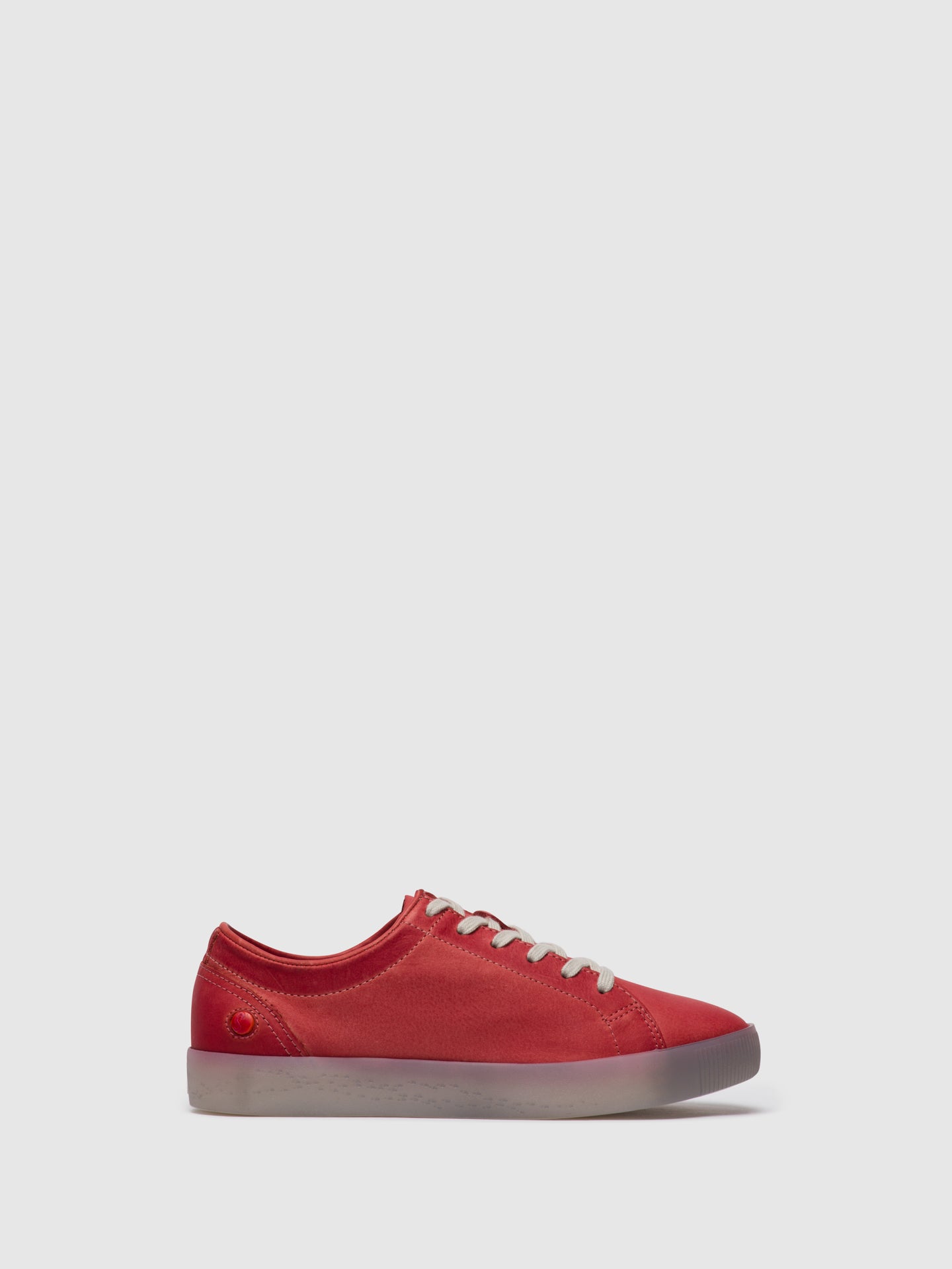 Softinos Lace-up Trainers SADY584SOF Red