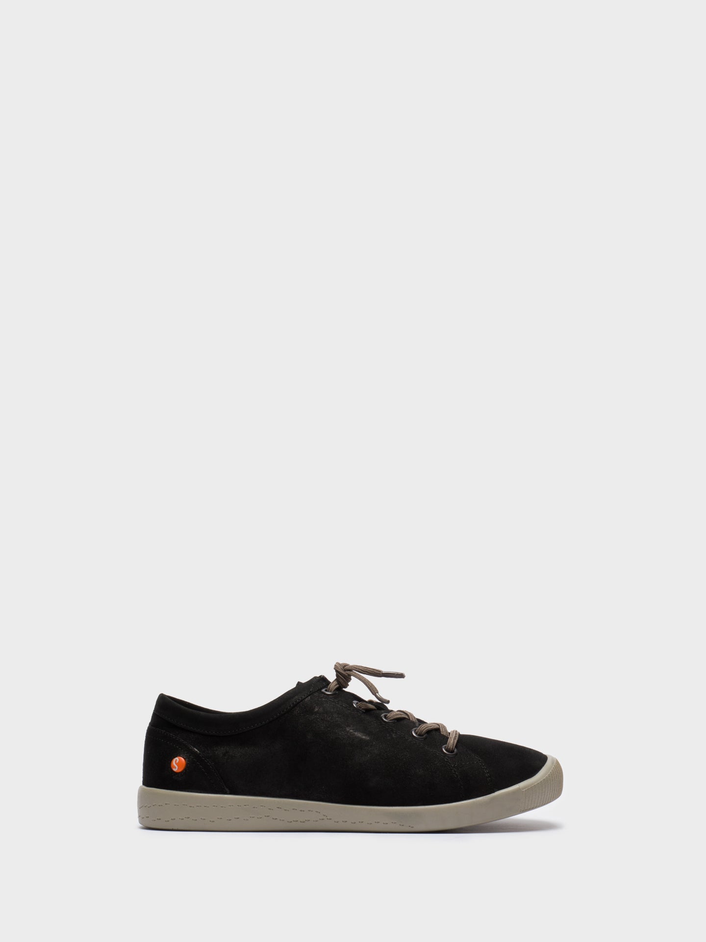 Softinos Black Low-Top Trainers